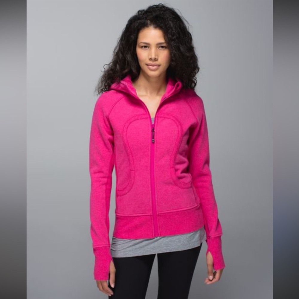 lululemon athletica Fuchsia Zip-Up Hoodie